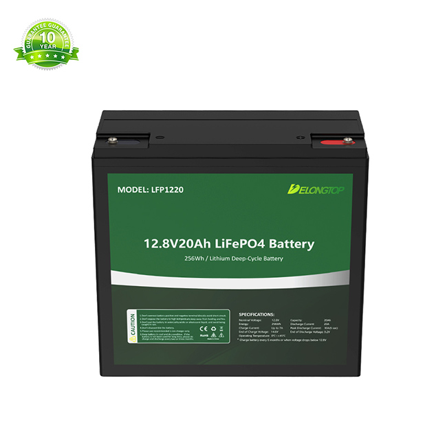 12v 12ah wiederaufladbare Lifepo4 Lithium-Eisen-Phosphat-Batterie für Fischfinder